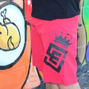 Box2Beach Board Shorts red front