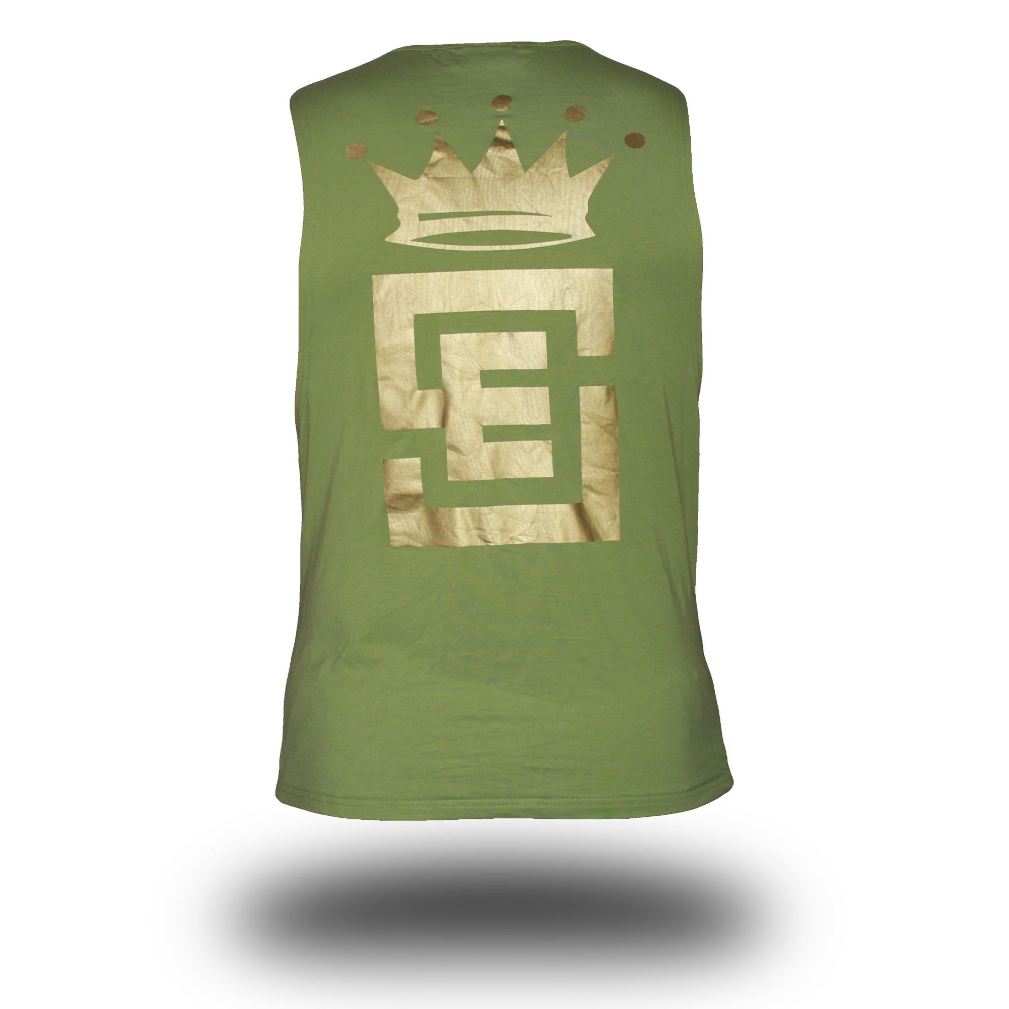 mens unlimited muscle green front