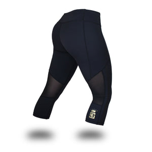 Thalia 3/4 leggings black right side