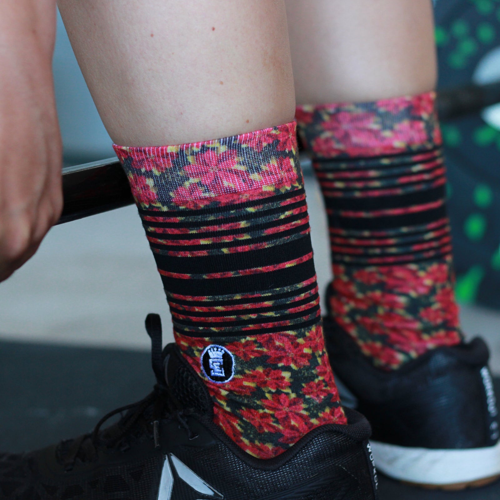 sweat socks rose burn