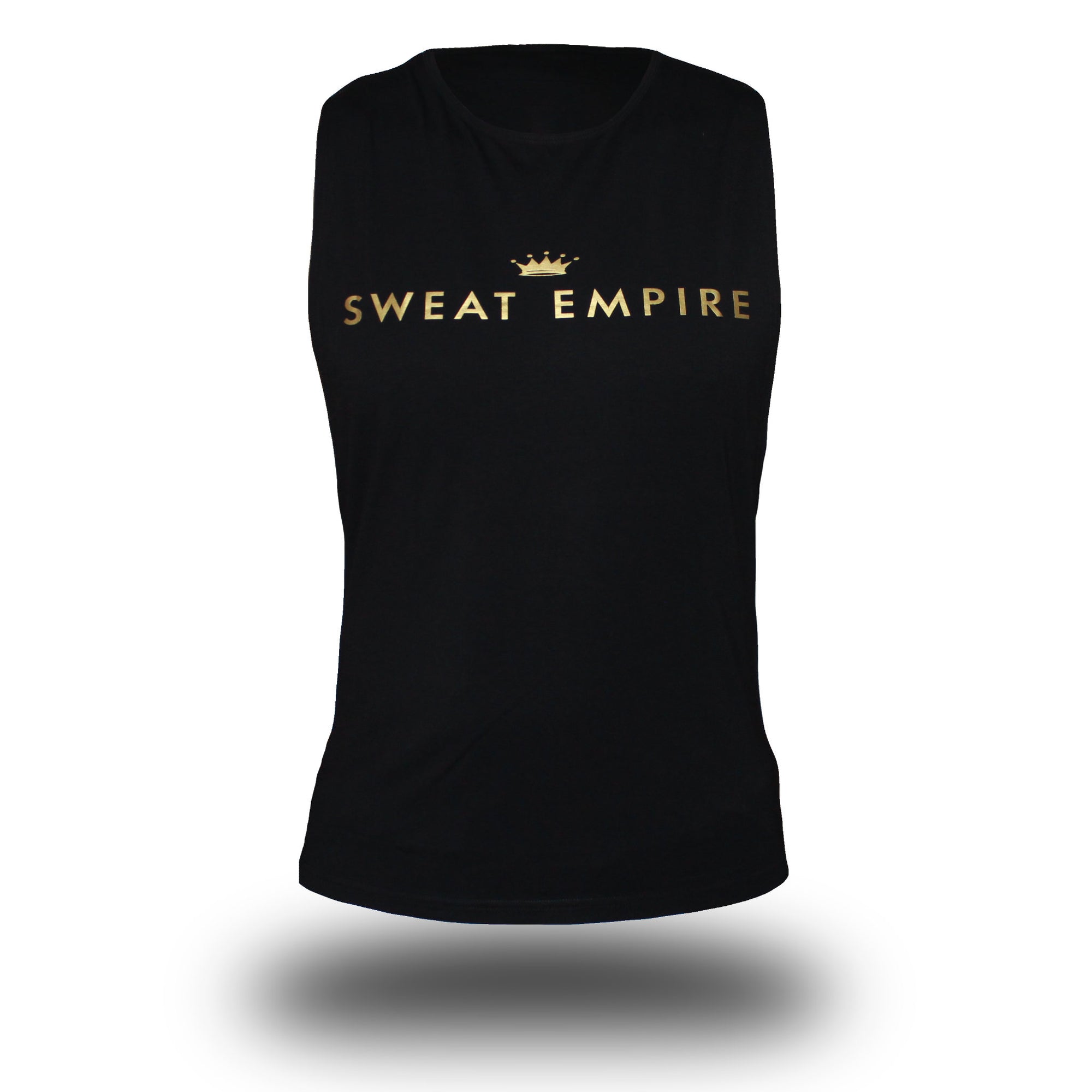 mens unlimited muscle black front