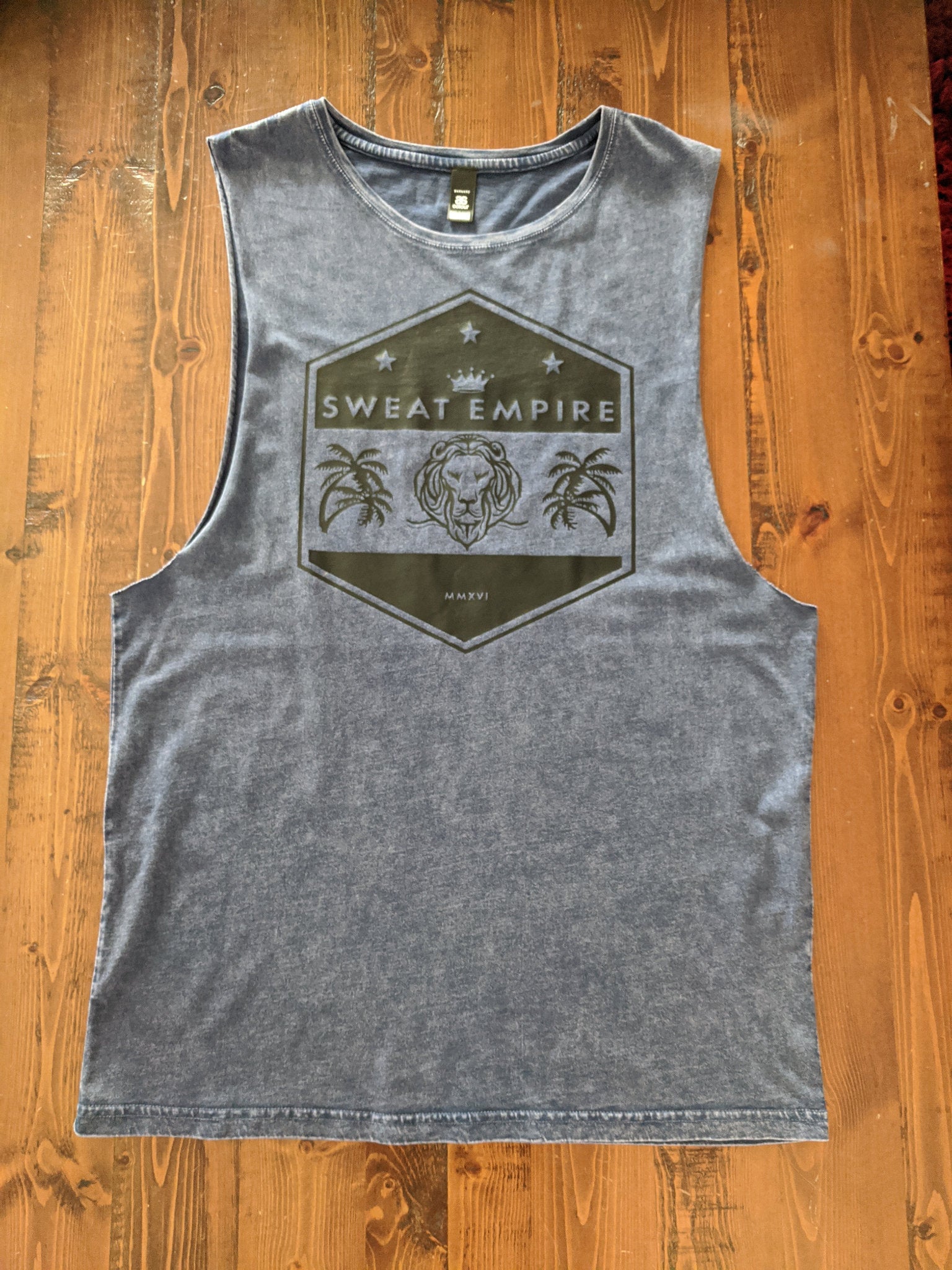 Stonewash Lion Tank