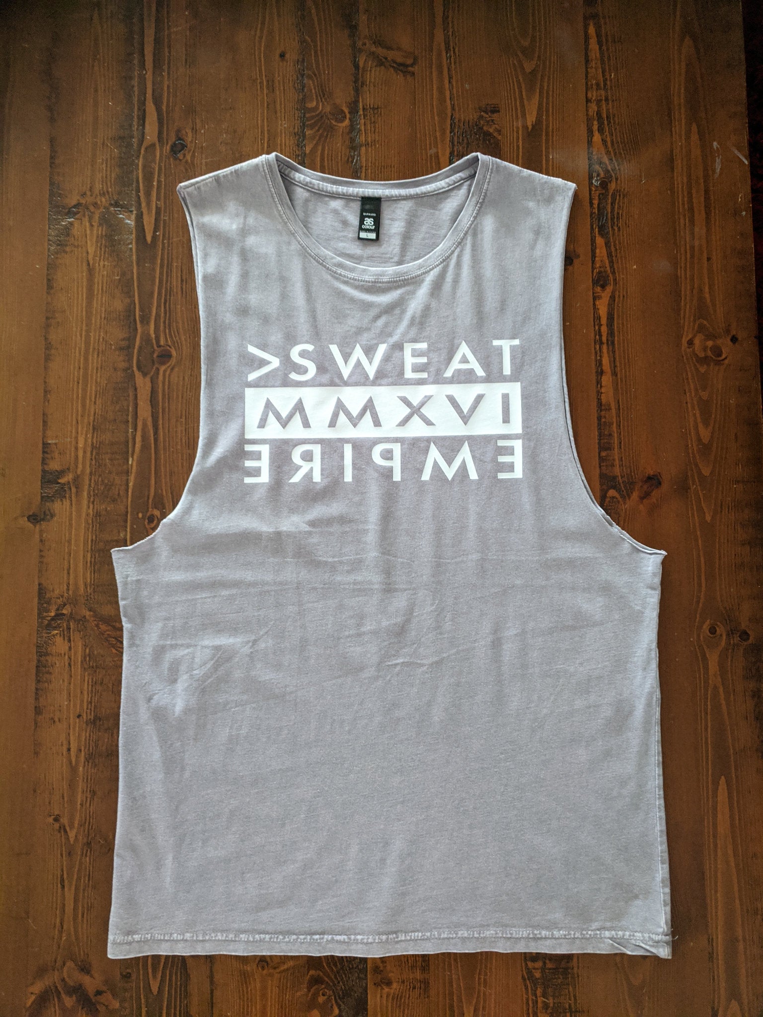Stonewash "SWEAT ERIPME" Tank