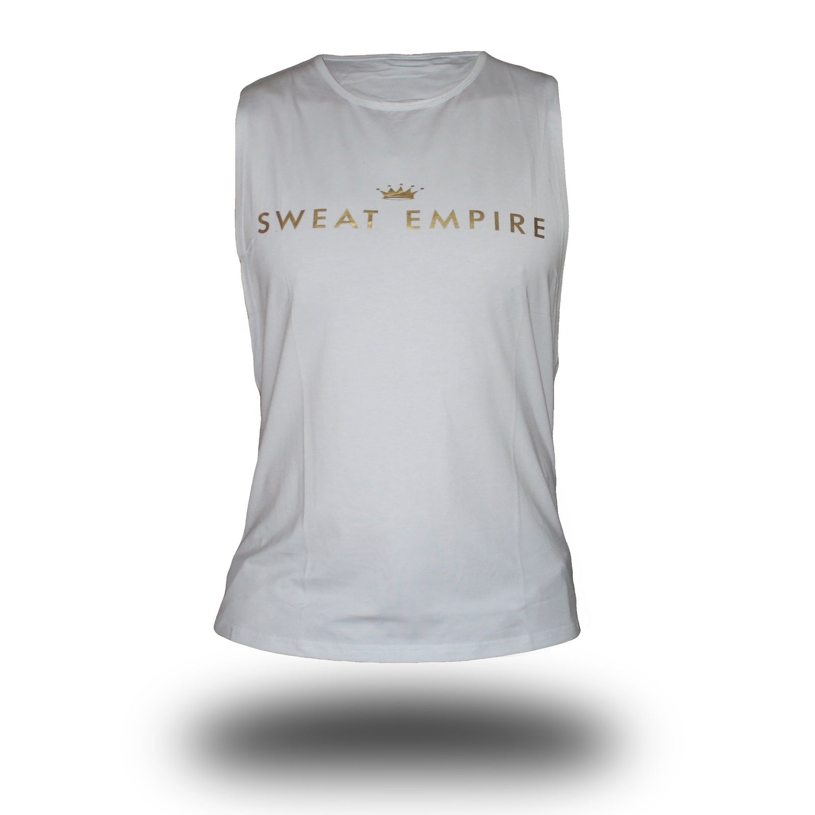 mens unlimited muscle white front